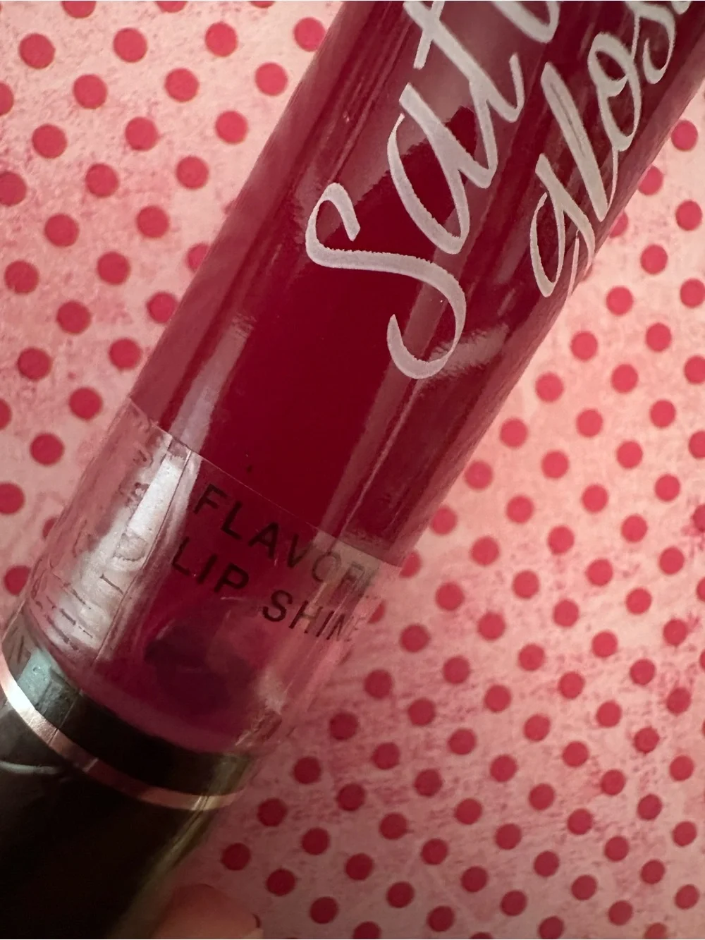 Victoria’s Secret Satin Gloss Flavored Lip Shine Pure Plum 13g .46 oz